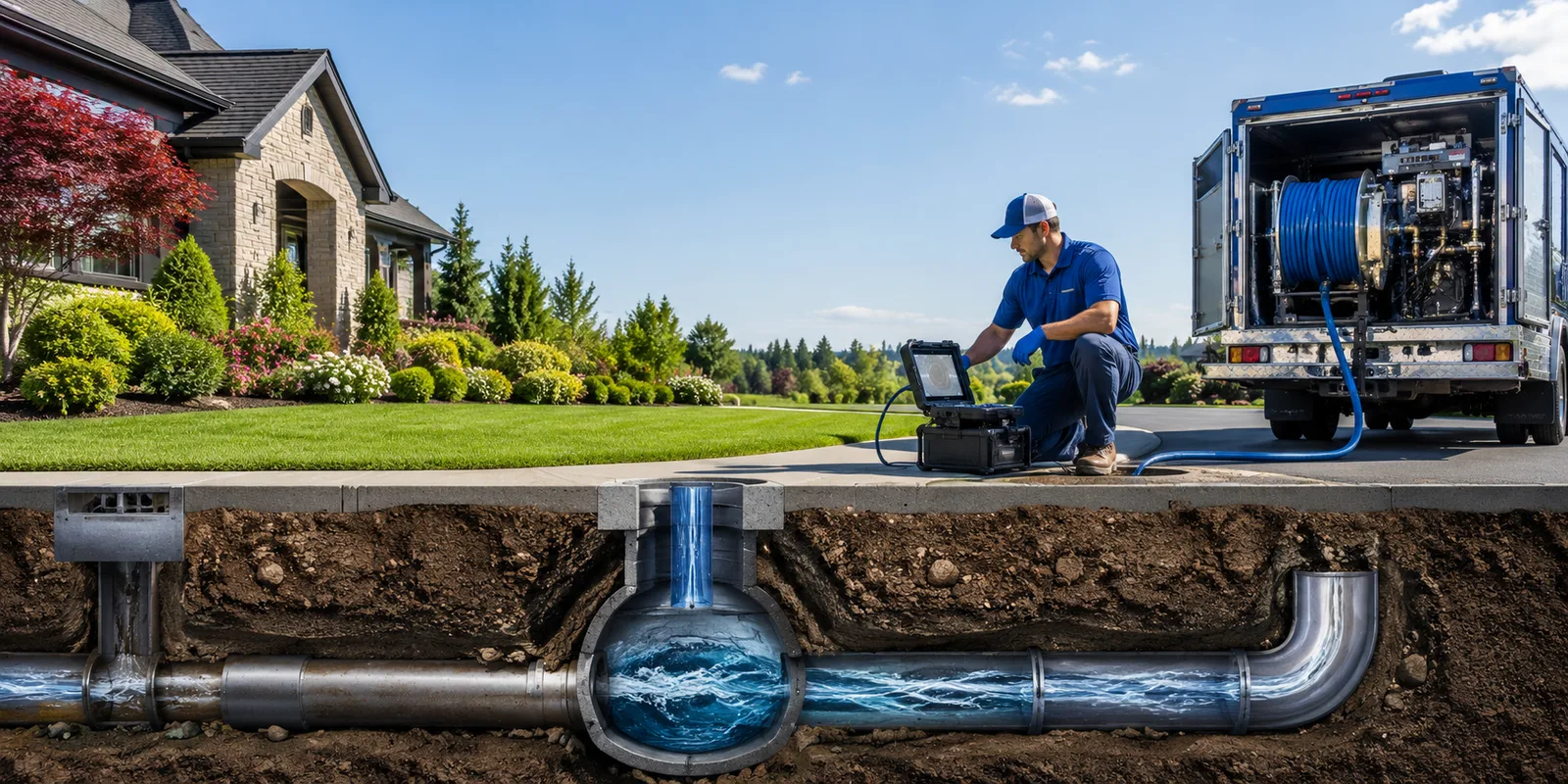 Drainage restoration information for Laurel, IN